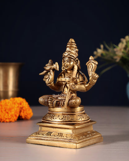Brass Lalita Devi Idol – 4.5"